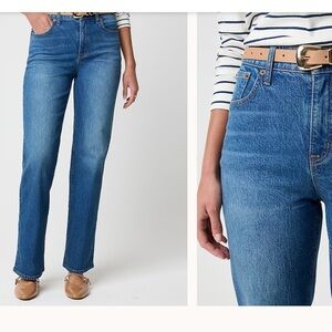 J Crew Factory Wide Leg Jeans